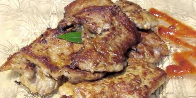 Как приготовить отбивные из говядины чтобы были мягкими и сочными
