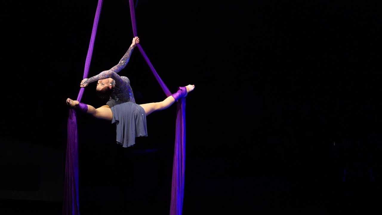 Элементы на полотнах. aerial silk – гимнастика на воздушных полотнах