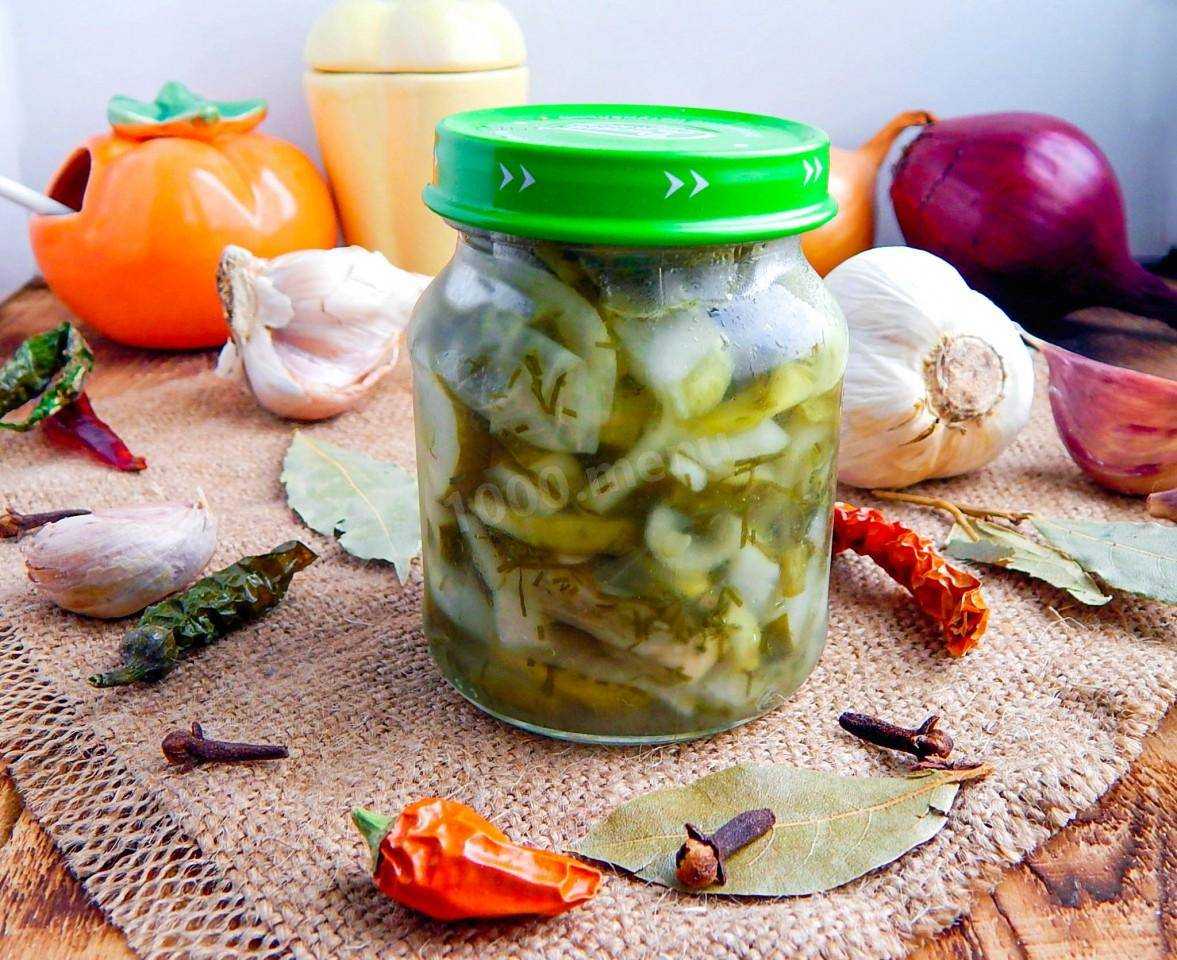 Салат с огурцами на зиму