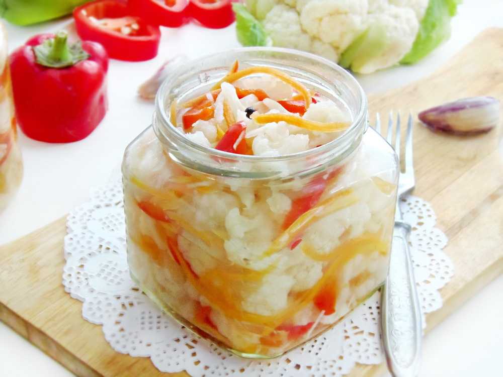 Маринованная цветная капуста на зиму - рецепты заготовок пальчики оближешь