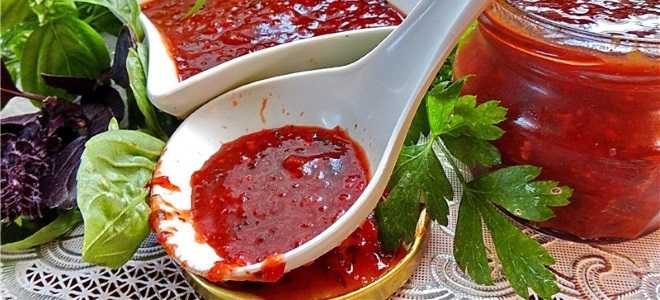 Ткемали из терна на зиму
