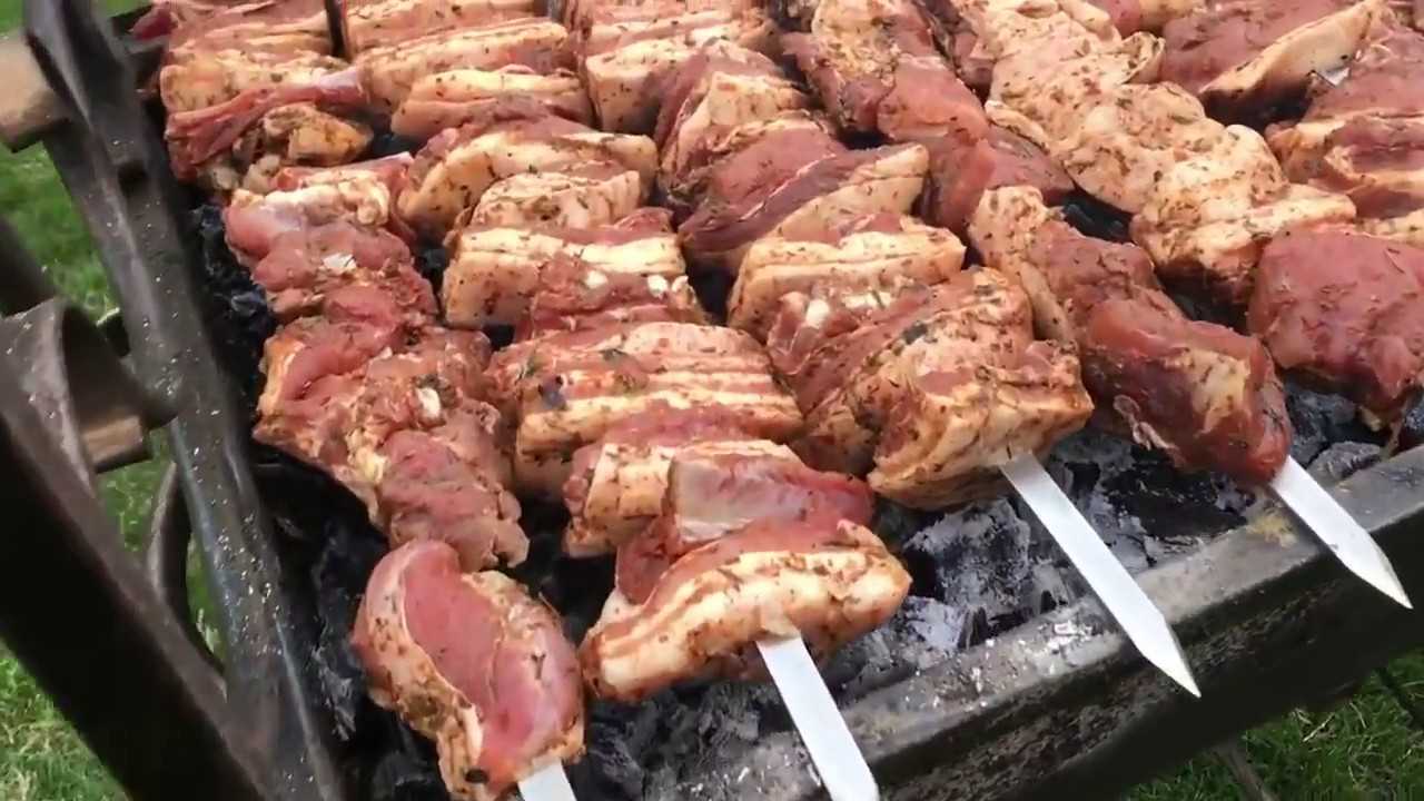 Шашлык по армянски из свинины