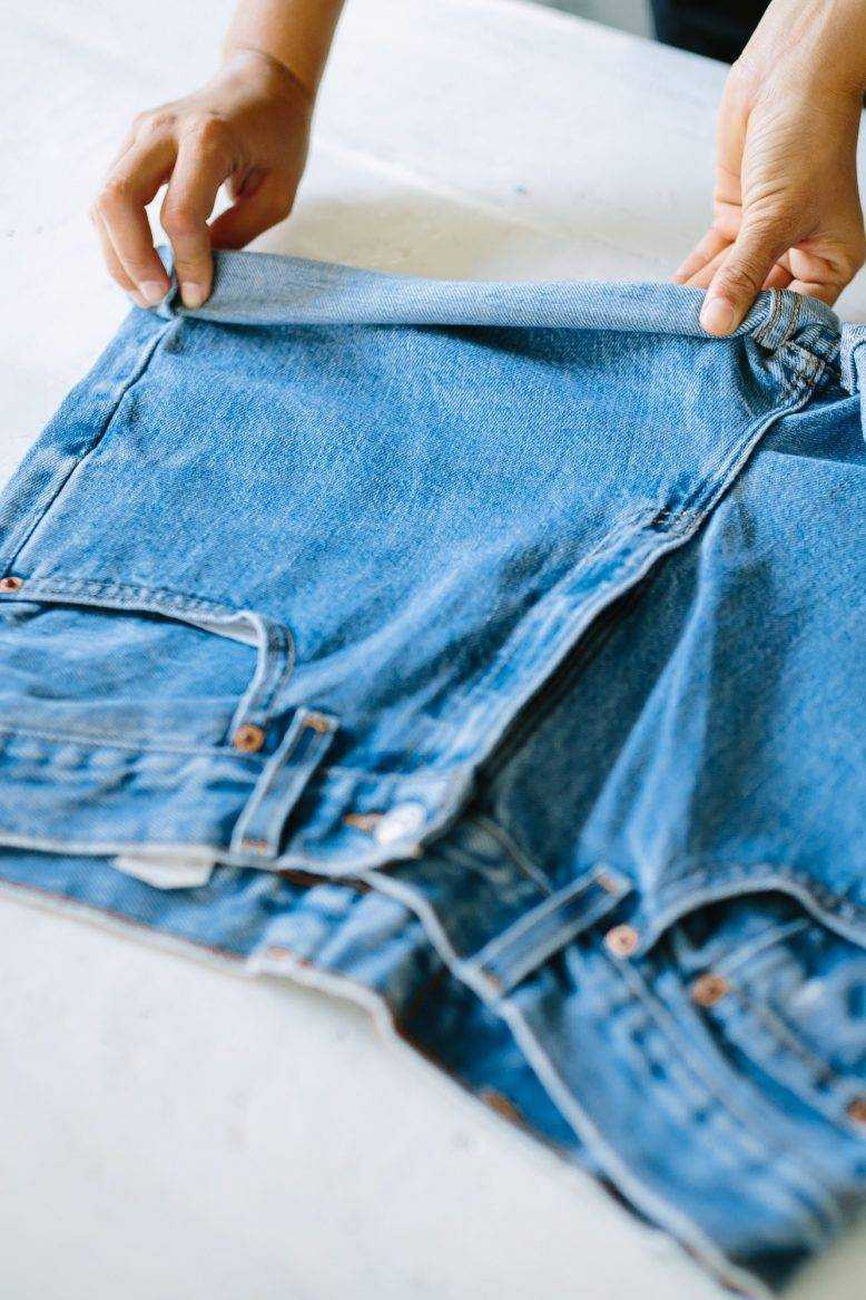 Как сделать шорты из джинс