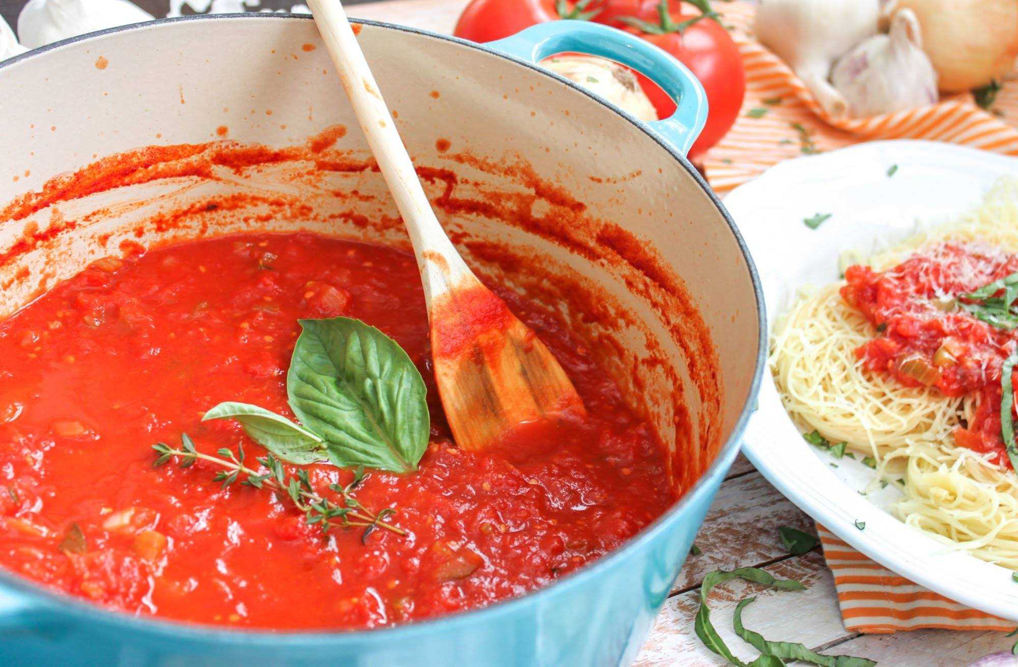 томатный соус для пиццы из помидор классический рецепт фото 119