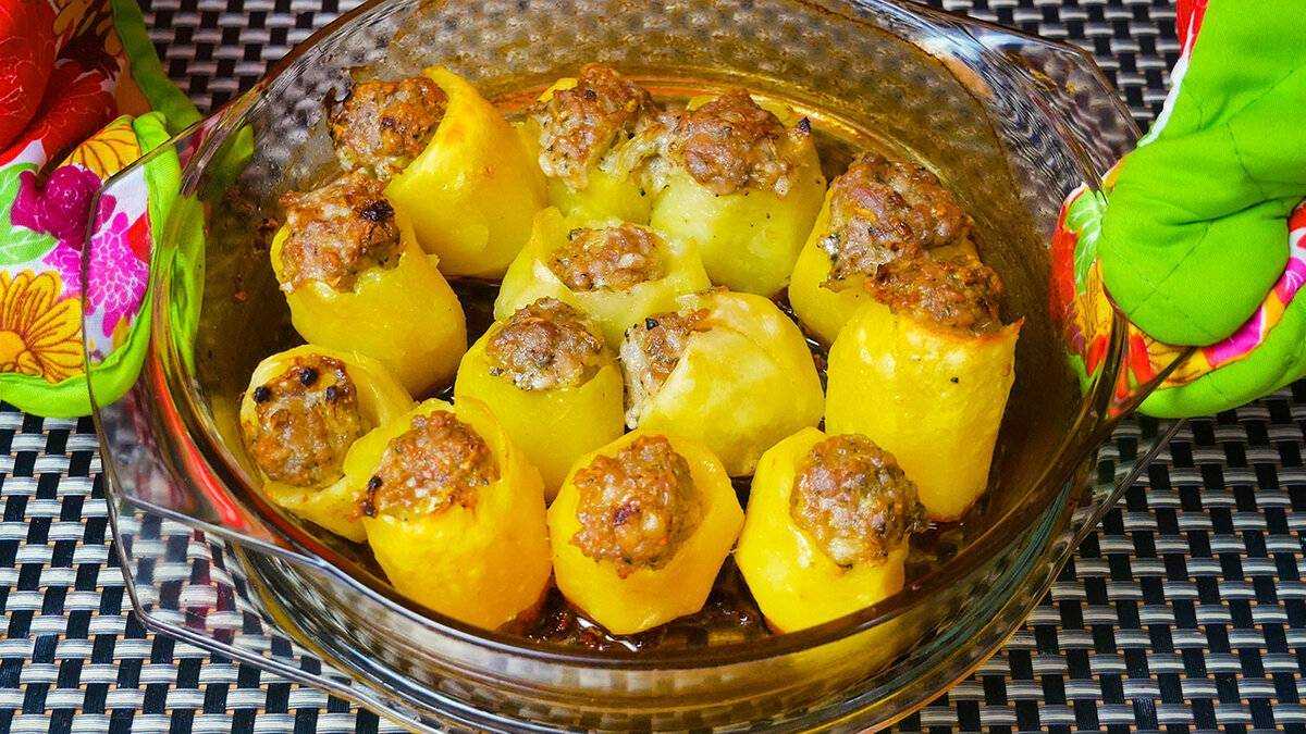 Картошка с фаршем в духовке – 10 рецептов приготовления с пошаговыми фото