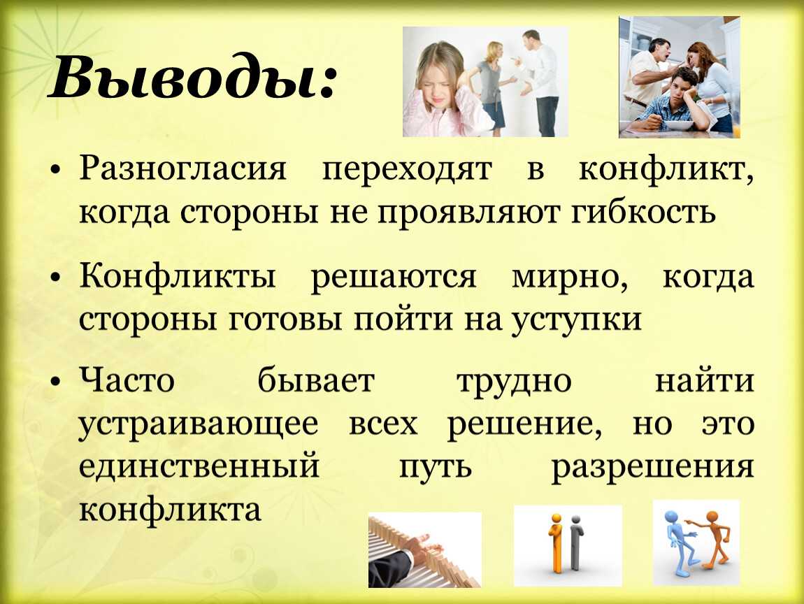 Презентация как вести себя в конфликтной ситуации 6 класс обществознание